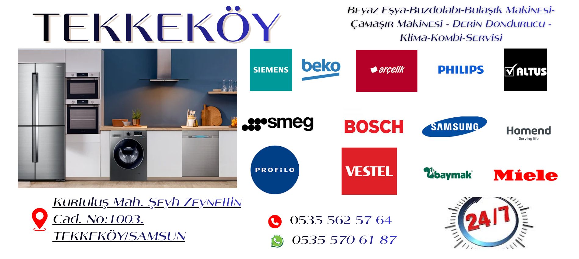 Tekkeköy Beyaz Eşya